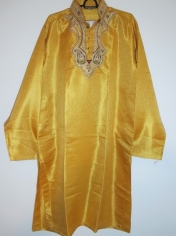 Bollywood Costume Gold Indian Costume - Adult Mens Bollywood Costumes